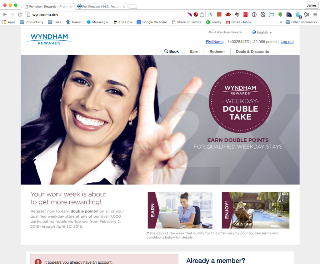 Wyndham Responsive Promo